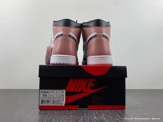 Official Maikesneakers Rust High Pink Jordan Nrg 861428-101 Og Retro Air 1 0602